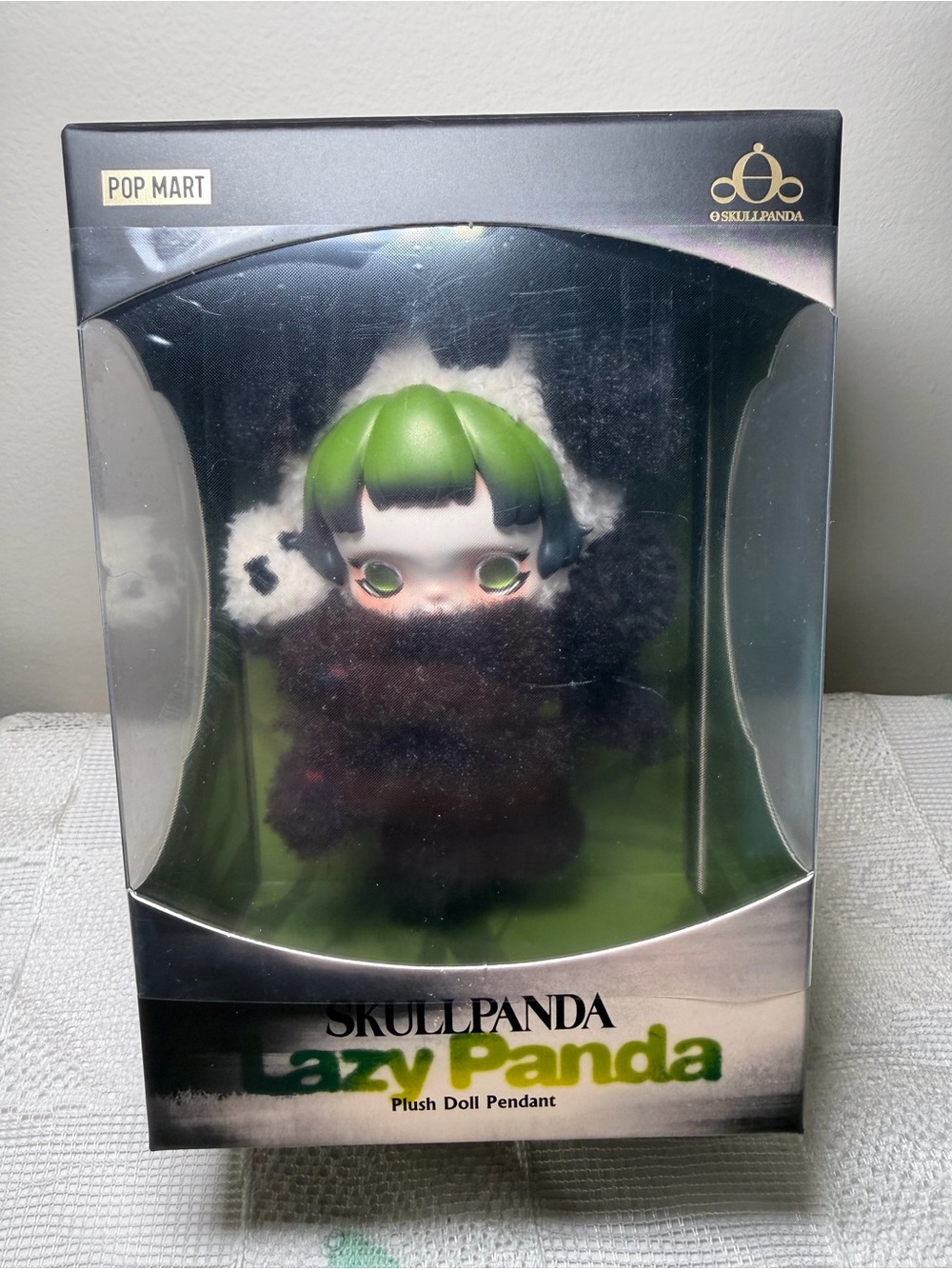 NEW - SKULLPANDA Lazy Panda Plush
Doll Pendant